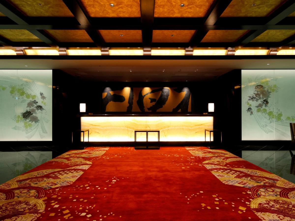 The Hotel Sanraku Kanazawa 21Th December 2022 Open Exteriér fotografie The lobby of the hotel