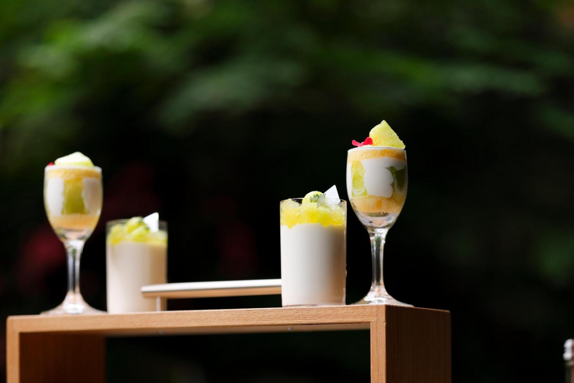 The Hotel Sanraku Kanazawa 21Th December 2022 Open Exteriér fotografie A lemon parfait
