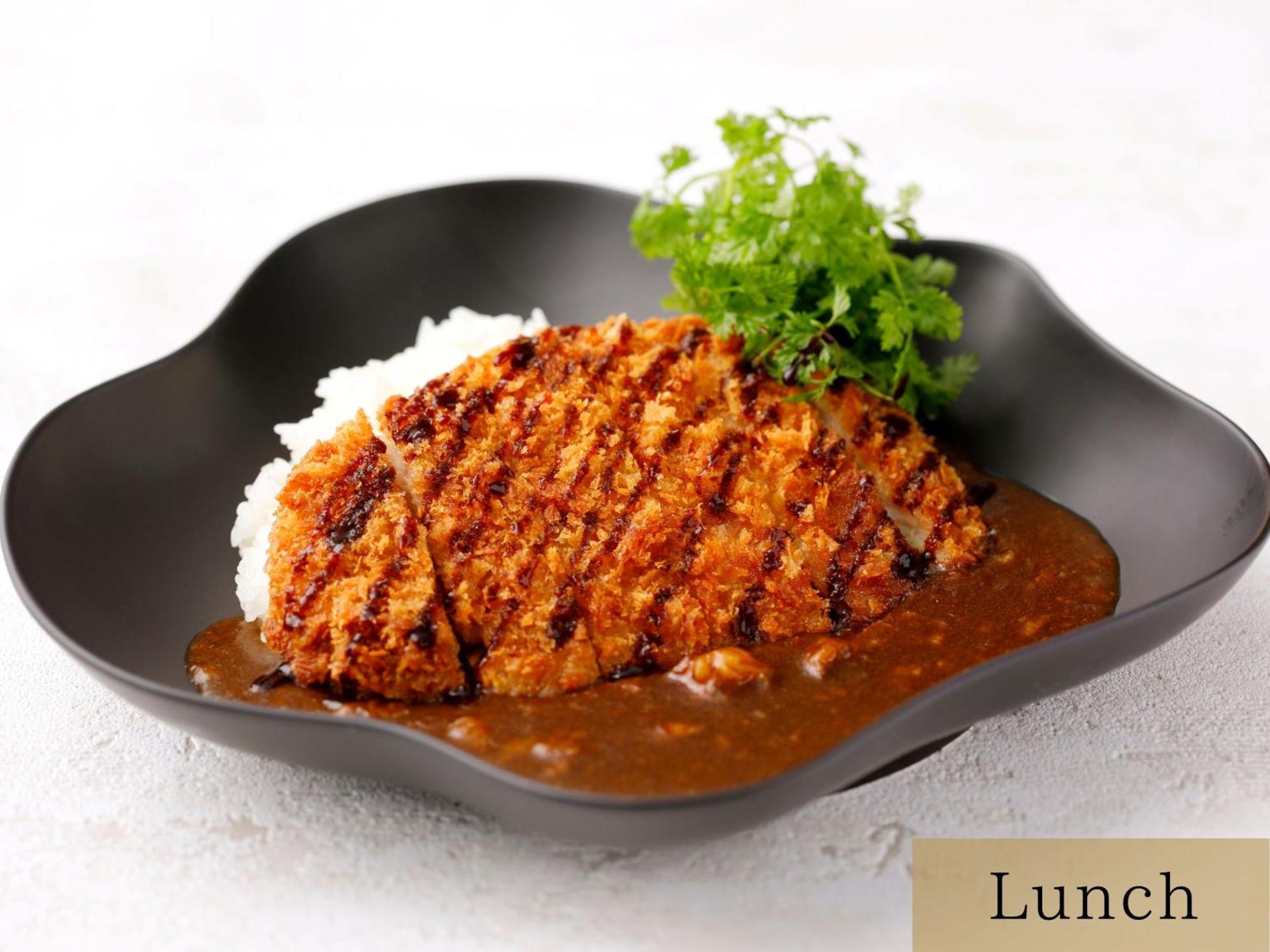 The Hotel Sanraku Kanazawa 21Th December 2022 Open Exteriér fotografie A plate of katsu curry