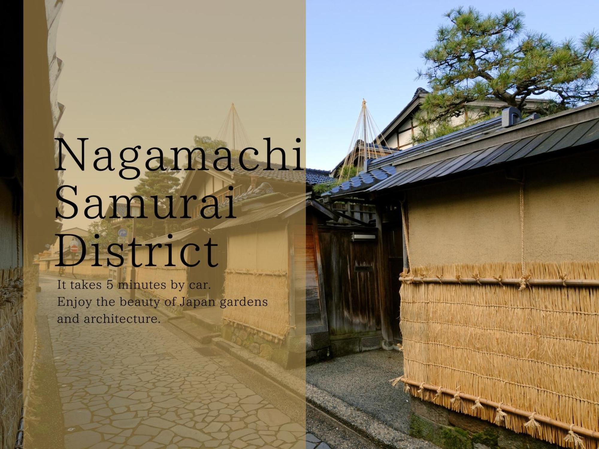 The Hotel Sanraku Kanazawa 21Th December 2022 Open Exteriér fotografie Nagamachi Samurai District